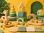 Children's safe educational toys collection